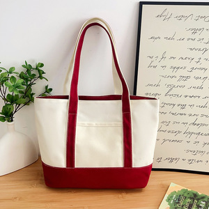 Bolsa Tote de Lona Personalizada, Novo Estilo, Adequada para Uso Manual e Transversal, Grande Capacidade - Product Image 4
