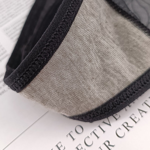 Culotte string sexy taille basse en dentelle brodée florale avec lettres, en maille respirante et douce pour femme - Vente en gros - Product Image 5