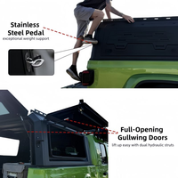 Camper Shell Hardtop en aluminium imperméable et verrouillable pour pick-up Amarok modèle 2024 2025