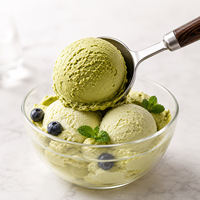 Cuillère à glace en acier inoxydable avec manche imitation noyer, cuillère à melon minimaliste, cuillère à dessert occidentale pour la maison