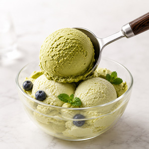 Cuillère à glace en acier inoxydable avec manche imitation noyer, cuillère à melon minimaliste, cuillère à dessert occidentale pour la maison - Product Image 4