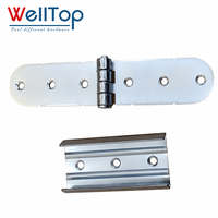Charnière plate escamotable WELLTOP en stock, charnière dissimulée en fer pour canapé, lit, coffre, armoire