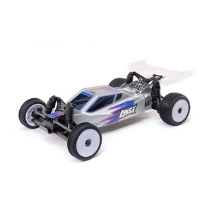 Voiture RC miniature Micro-<span class=keywords><strong>B</strong></span> 1/24 2WD RTR Race Buggy Spektrum LiPo Power 13+ MPH Châssis en aluminium Carrosserie Pro-Line Roues Pneus - Product Image 1