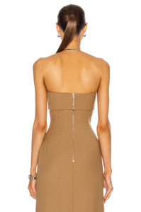 Delle donne Midi <span class=keywords><strong>Vestito</strong></span> Da Partito di Inverno Wrap Gamba Aperta di Un Pezzo Tagliato Fuori Il <span class=keywords><strong>Vestito</strong></span> - Product Image 6