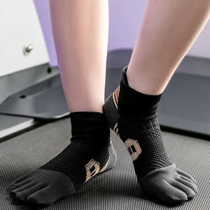Benutzer definierte Fünf Finger <span class=keywords><strong>Injinji</strong></span> Sport Zehen socken für Herbst Bottom Logo Position - Product Image 5