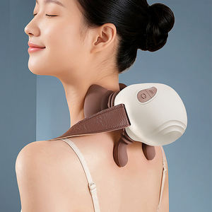 Alat pijat leher bahu, pemijat leher bahu dengan manusia seperti memijat Shiatsu tisu dalam, terapi panas 3D dan fungsi inframerah - Product Image 1