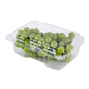 Hộp Đựng Nho Trái Cây Bằng Nhựa Trong Suốt Dùng Một Lần Vỏ Sò Đóng Gói Cho Nho - Product Image 6