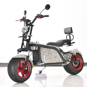 Moto électrique Fat Tire Citycoco, scooter électrique Halley, Harleyment <span class=keywords><strong>2000W</strong></span> 1500W, scooter Citycoco à 2 roues avec CE EEC - Product Image 1