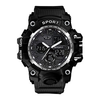 Montre numérique étanche avec alarme, best-seller pour le commerce international, idéale pour les étudiants du collège/lycée et les activités sportives en extérieur