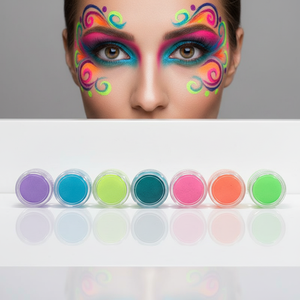 Delineador de Ojos Lavable Activado por Agua de 5 Gramos, Delineador Hidra, Maquillaje Pastel con Brillo UV, Pintura Gráfica para Rostro y Cuerpo - Product Image 3