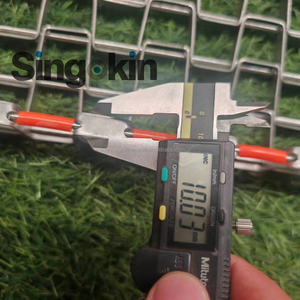 Malla de Arrastre de Acero para Nivelación de Césped y Núcleos de Aireación para Agricultura/Campo de Golf/Pista de Tenis, Malla Soldada Curvada, Hecho en China - Product Image 2