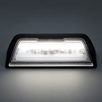 Projecteurs de travail LED populaires à intensité variable intégrée, tricolores (blanc/ambre ou blanc/rouge), orientables à 45 degrés, 120 faisceaux pour porte-bagages de toit et auvent