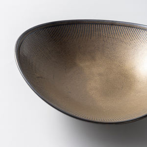 Restaurant mexicain fantaisie porcelaine Platon plats noir avec des points d'or vaisselle vaisselle plats de fruits de mer triangle assiette en céramique - Product Image 6