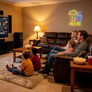 Movie Letreros Neon LED dimmable USB powered ambient <b>light</b> store <b>window</b> decoration <b>light</b> street indicator <b>light</b> landscape <b>light</b> - Product Image 5