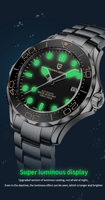 PAGANI DESIGN 007 montre mécanique montre automatique de luxe pour hommes NH35A AR saphir cristal étanche horloge 2024 nouveau