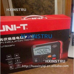 Testeur de résistance d'isolement photovoltaïque lexso UNI-T UT503PV - Mégohmmètre haute tension H - Product Image 1