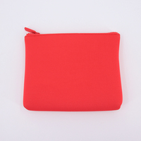 Logo personnalisé Ensemble de Sacs Organisateur de Voyage Femmes Mini Cute Tpu Makeup Hand Pouch Toiletry Skincare Nylon Cosmetic Bags with Zipper