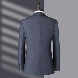 Abito da Uomo Tre Pezzi di Alta Gamma con Design Personalizzato, Texture Delicata, Stile Business alla Moda, Smoking Monopetto - Product Image 3