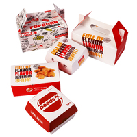 China Lieferanten Großhandel benutzer definierte Einweg billige Fast-Food-Boxen Hot Sale Brathähnchen und Chips Paket Box