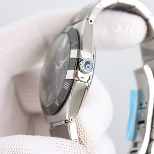 Luxurious, Fashionable and High-<b>end</b> Stainless Steel Strap Sapphire Crystal Men's Business Automatic Mechanical Wristwatch - Product Image 4