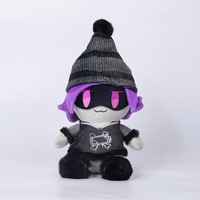 Éxito de Ventas Transfronterizo: Figura de Anime Inorgánica de Niña, Gato Durmiente, Dango y Cuervo Adorable de Peluche de 0-10cm para Mayores de 14 Años