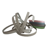 Bande de chant PVC ABS à toucher lisse, couleur personnalisée pour la protection des chants des panneaux de cuisine, d'armoires et de meubles en bois