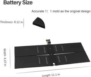 Batterie d'ordinateur portable en gros d'usine pour ordinateur portable Microsoft Surface 1st Gen modèle 1769 tablette G3HTA036H DYNK01 - Product Image 4