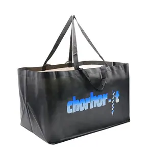 High Quality Custom Printed Eco Friendly Glossy Laminated PP Woven Market Shopping Bag Bopp Laminated Woven Tote Bag