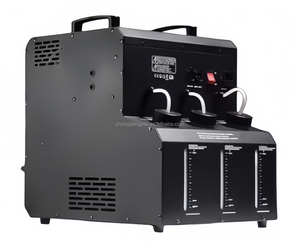 Wholesale 1500W Metal Smoke Bubbles Machine RGB LRD DMX 512 <b>Remote</b> Control Party Fog for Wedding Church Concerts - Product Image 4