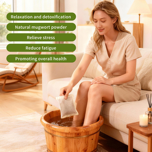 <span class=keywords><strong>Mascarilla</strong></span> Exfoliante y Desintoxicante <span class=keywords><strong>para</strong></span> <span class=keywords><strong>Pies</strong></span>, Polvo <span class=keywords><strong>para</strong></span> Baño de <span class=keywords><strong>Pies</strong></span> con Aroma a Artemisia, Hierbas Chinas <span class=keywords><strong>para</strong></span> el Cuidado de la Piel - Product Image 3