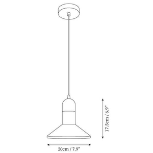 Lampada a Sospensione Postmoderna a Forma di <span class=keywords><strong>Granata</strong></span> in Marmo, Illuminazione a Soffitto a Lampadina Singola per Tavolo - Product Image 3