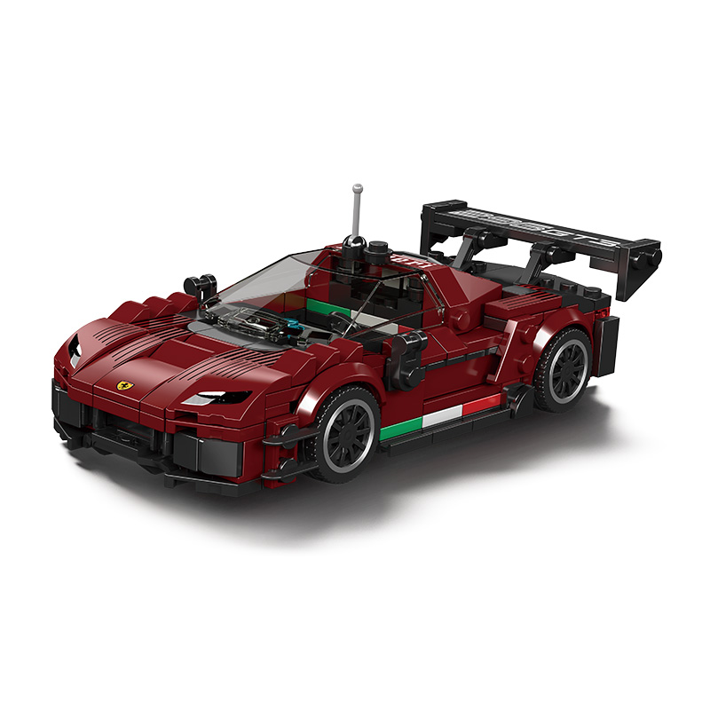 Формы KING 27087 F296 GT3 паук + витрина мини-конструктор сборка кубиков Игрушки для мальчиков коробка дисплей подарок строительные блоки для детей