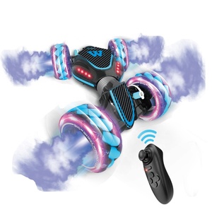 Coche de Control Remoto de Gran Tamaño, 2.4ghz, Doble Cara, Camioneta Monstruo RC, Coches de Control Remoto, Giro, Escalada, <span class=keywords><strong>Spray</strong></span>, Derrape, Acrobacias - Product Image 1