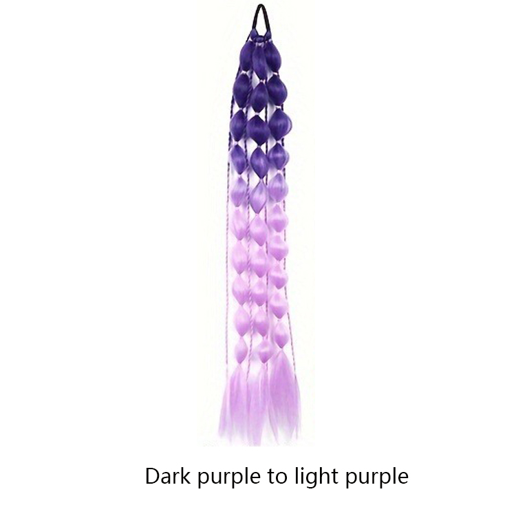 Dark purple to light purple