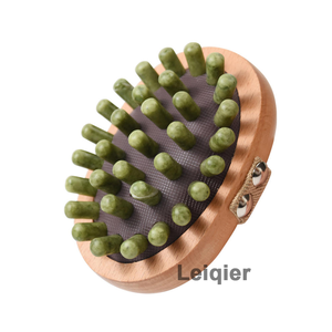 Herramienta de masajeador con logotipo personalizado para cuerpo y cara Spa Desintoxicación facial Herramienta para el cuidado de la salud Cepillo para aliviar la fatiga muscular - Product Image 5