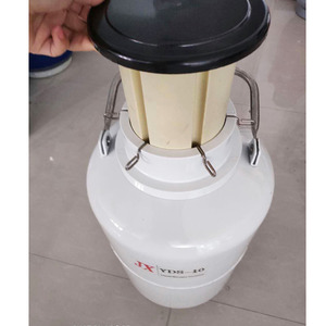 CNJX YDS-20 20L Nuovo Contenitore Criogenico Portatile in Lega di Alluminio per Conservazione del Seme, Serbatoio per Azoto Liquido - Product Image 5