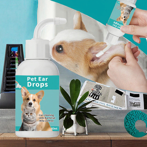 Detergente per Orecchie di Cani e Gatti, Soluzione per Pulizia Auricolare, Gocce Antiacaro, Prodotti per la Cura degli Animali Domestici - Product Image 3