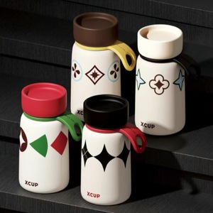 Xcup Stainless Steel <b>Insulated</b> <b>Mug</b> 316 Portable Mini With Handle Leak Proof Double Walled Travel Cup - Product Image 1