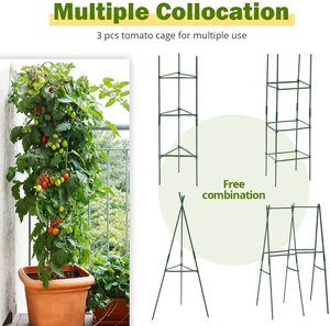 Lit de <span class=keywords><strong>jardin</strong></span> imperméable en <span class=keywords><strong>hauteur</strong></span>, pour le sol, 22.4 pouces, taille Extra haute, support de 36 pieds, boîte de planteur d'extérieur - Product Image 4