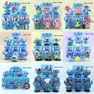 EZBABY Cross-border Stitch Star Baby Capybara Caja Sorpresa Muñeco de Plástico Hecho a Mano Máquina Gashapon Decoración para Coche y Escritorio 10cm-20cm - Product Image 5