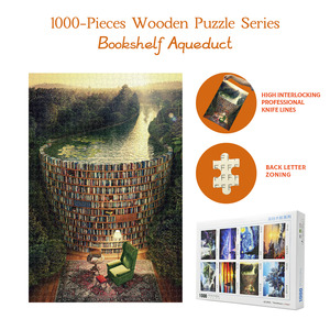 <span class=keywords><strong>Puzzle</strong></span> en Bois EN71 Certifié <span class=keywords><strong>1000</strong></span> <span class=keywords><strong>Pièces</strong></span> 750x500mm Jouet Éducatif Sécurité Cartoon Premium pour Famille & Gros Cadeau Éducatif - Product Image 5