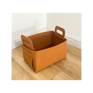 Có thể gập lại cảm thấy giỏ lưu trữ với thực hiện xử lý cho phòng ngủ/văn phòng/Vườn Ươm linh hoạt giặt và đồ chơi tổ chức - Product Image 3