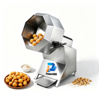 Machine à mélanger les arômes pour chips de maïs, cacahuètes frites et chips de banane, pour la production de snacks commerciaux