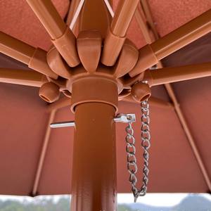 Parapluie de patio à double colonne centrale haut de gamme pour parasol extérieur jardin Villa maison plage balcon <span class=keywords><strong>Camping</strong></span> et Protection solaire - Product Image 3