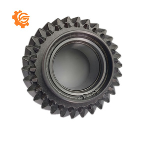 Ensembles d'arbres à engrenages hélicoïdaux pour <span class=keywords><strong>moto</strong></span> CG125, composants cylindriques en acier, gauche, précision 6-12, chromés - Product Image 1