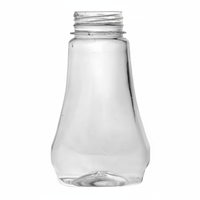 Bouteille de sauce ovale PET de 270ml Bouteille de miel de 9 oz