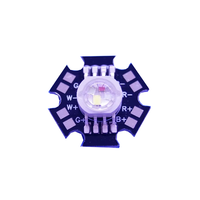 Diode Led RGBW haute puissance, 4x3W, 10 pièces, avec PCB pour étoile noire