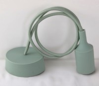 Support de douille E27 personnalisable avec manchon en silicone, 220V CA, ouverture 10mm, fixation murale/au sol à trou unique, utilisation intérieure sécurisée
