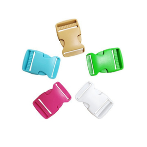 Fivelas Plásticas de Liberação Rápida para Bolsas, Atacado, 10mm 20mm 25mm 32mm, Cores Preto e Rosa, Fivela de Botão de Pressão com Inserto Plástico - Product Image 1