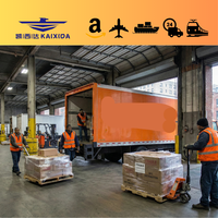 Transitaire logistique DDP Express LCL, agent de livraison maritime et aérienne avec services d'entreposage FBA en Chine